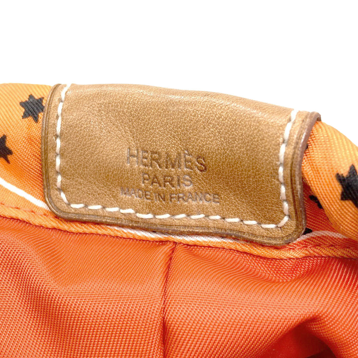 HERMES fullby 25 bag in bag Cosmetics Pouch Canvas Ladies [Used]