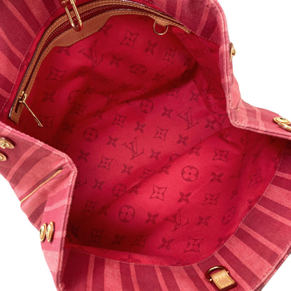 LOUIS VUITTON M94146 Plat'n Soleil Hippo PM Tote Bag Canvas Ladies [Used]