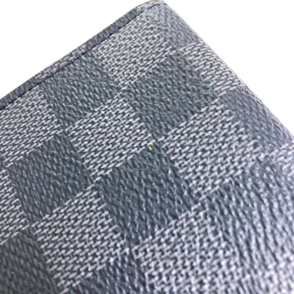 LOUIS VUITTON N63338 Anne Vert Cult De Visit Business Card Holder Card Case Damier canvas Ladies [Used]