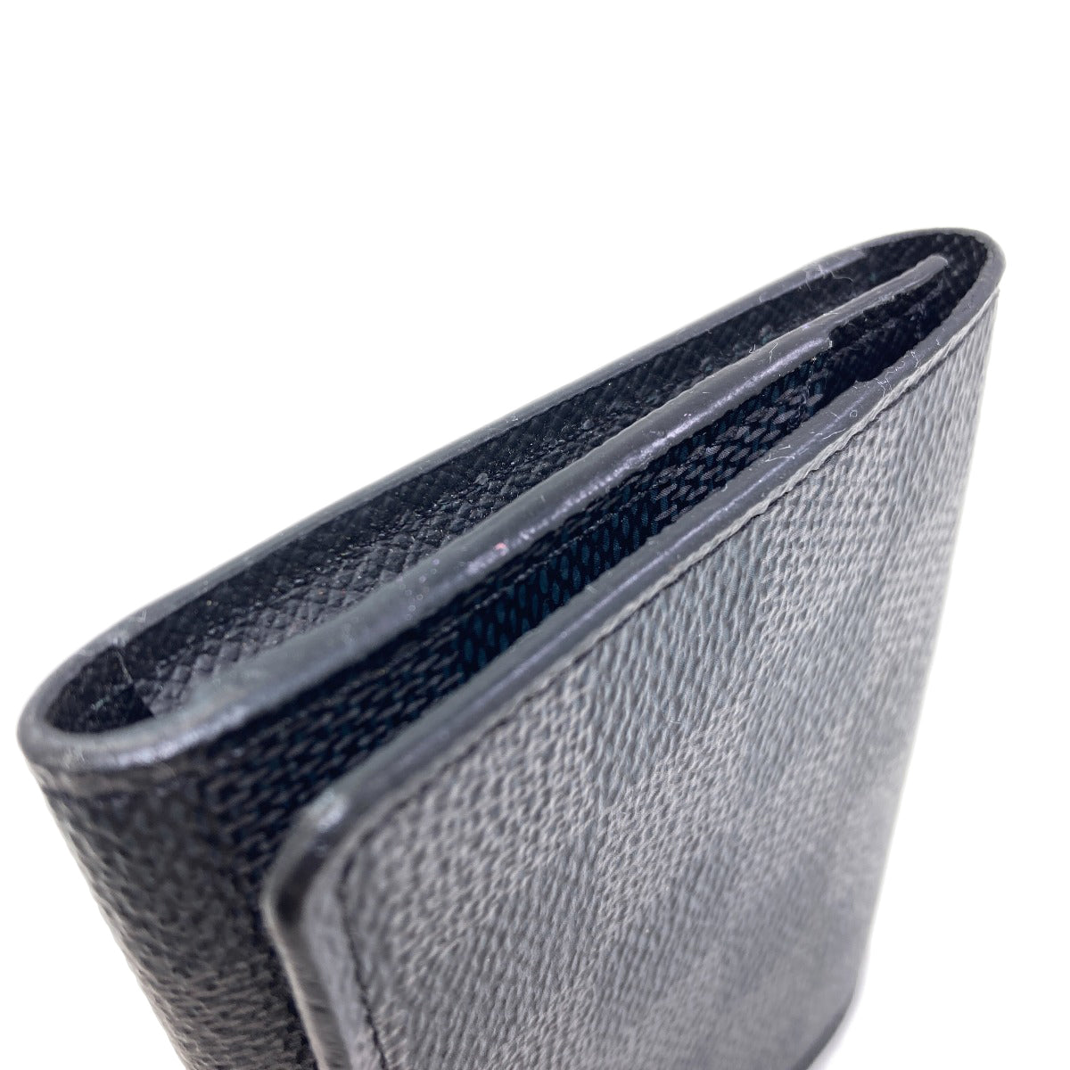 LOUIS VUITTON N63338 Anne Vert Cult De Visit Business Card Holder Card Case Damier canvas Ladies [Used]