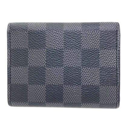 LOUIS VUITTON N63338 Anne Vert Cult De Visit Business Card Holder Card Case Damier canvas Ladies [Used]