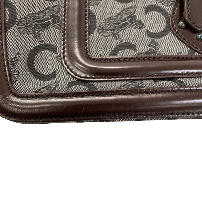 CELINE Boogie Bag C Sulky Handbag Leather CanvasLadies [Used]