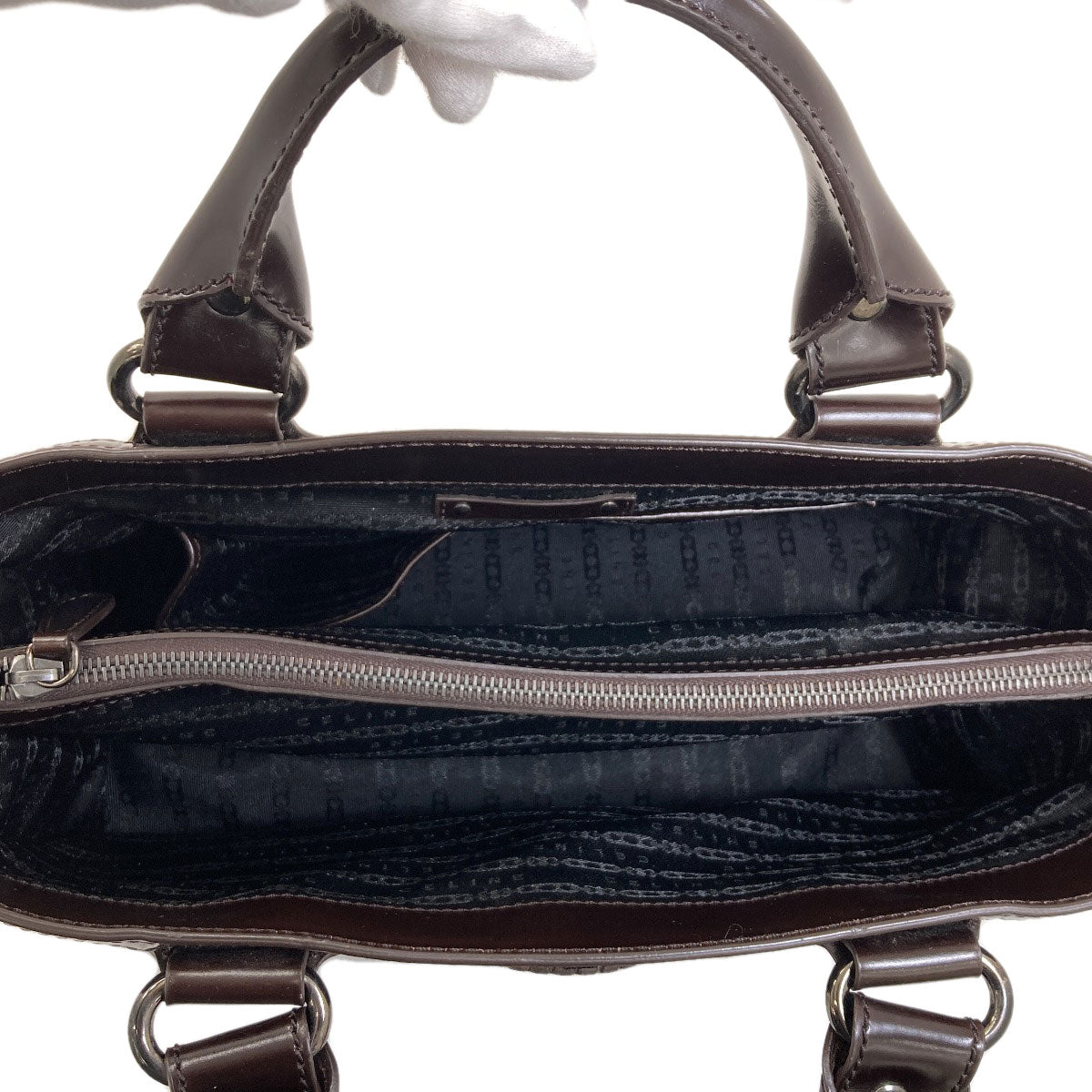 CELINE Boogie Bag C Sulky Handbag Leather CanvasLadies [Used]