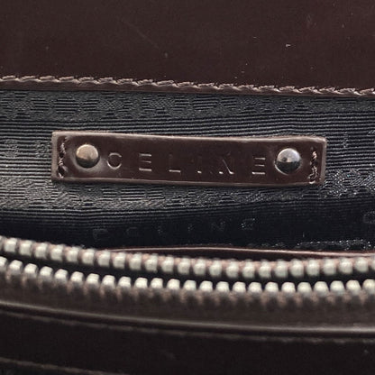 CELINE Boogie Bag C Sulky Handbag Leather CanvasLadies [Used]