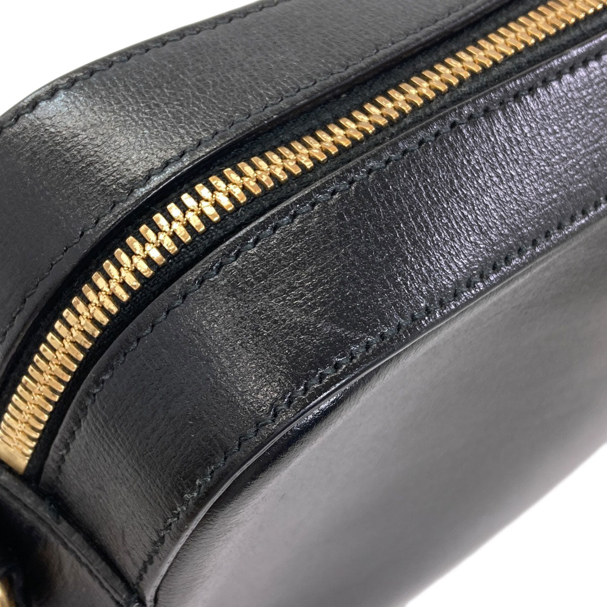 GUCCI 645454 Horsebit Shoulder Bag Leather Ladies [Used]