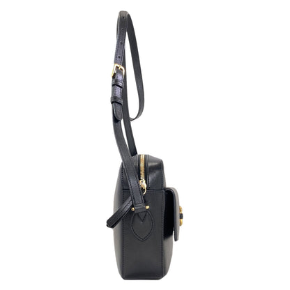 GUCCI 645454 Horsebit Shoulder Bag Leather Ladies [Used]