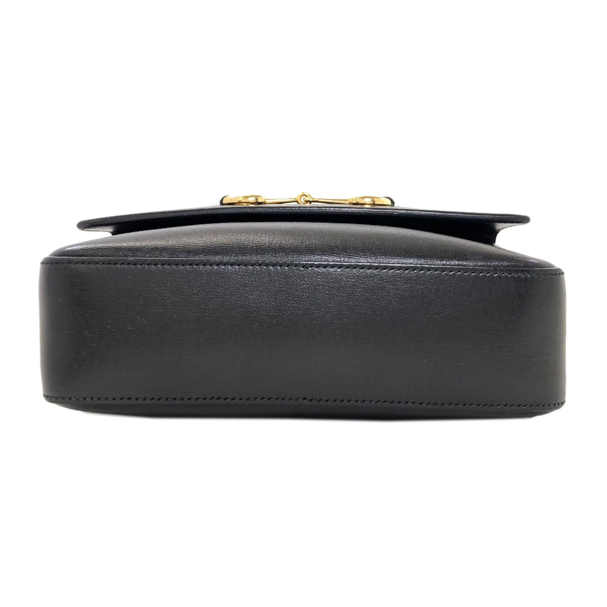 GUCCI 645454 Horsebit Shoulder Bag Leather Ladies [Used]
