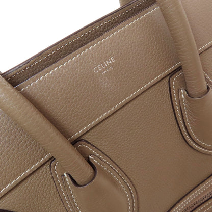 CELINE Luggage micro Handbag Calf Ladies [Used]