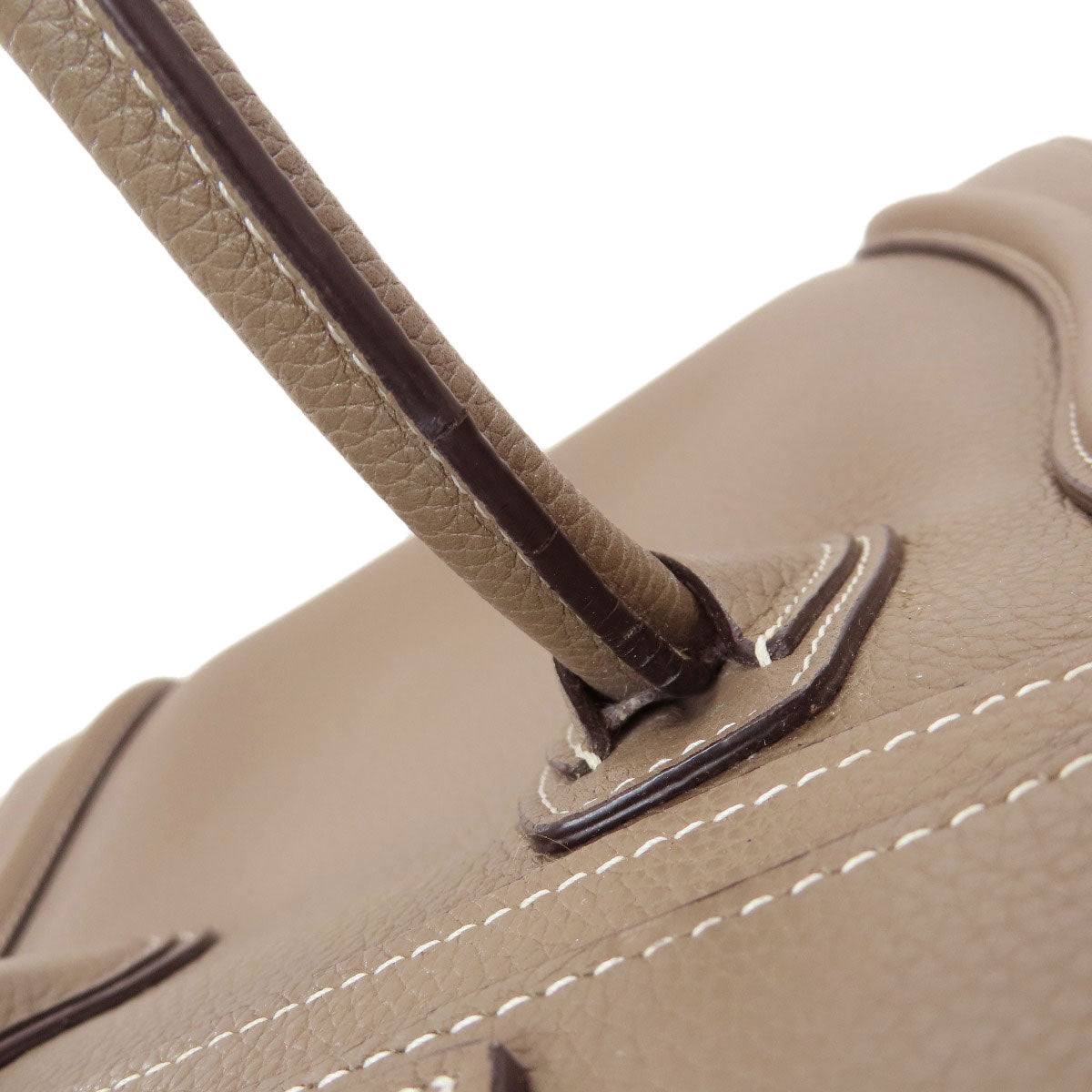 CELINE Luggage micro Handbag Calf Ladies [Used]