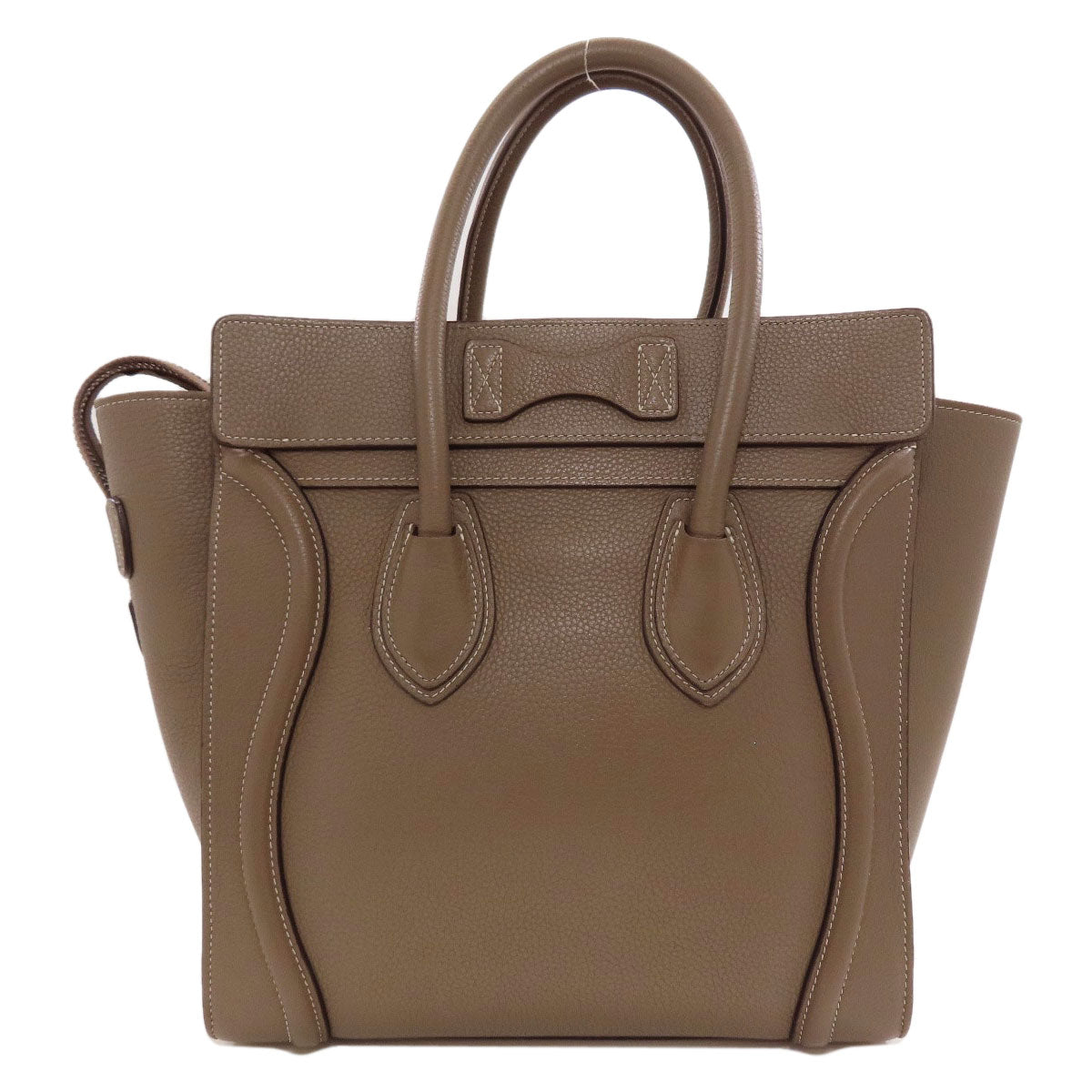 CELINE Luggage micro Handbag Calf Ladies [Used]
