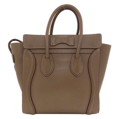 CELINE Luggage micro Handbag Calf Ladies [Used]