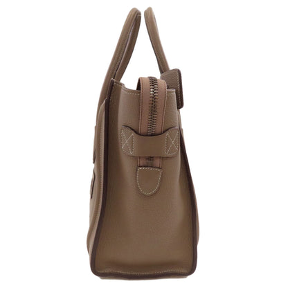CELINE Luggage micro Handbag Calf Ladies [Used]