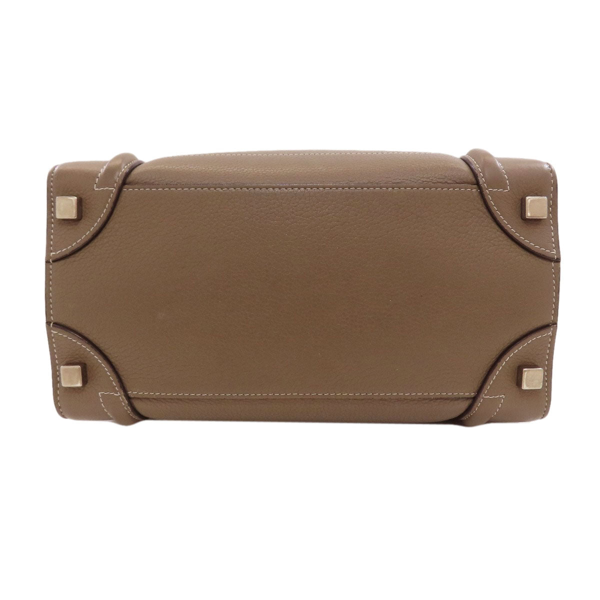 CELINE Luggage micro Handbag Calf Ladies [Used]