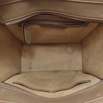 CELINE Luggage micro Handbag Calf Ladies [Used]