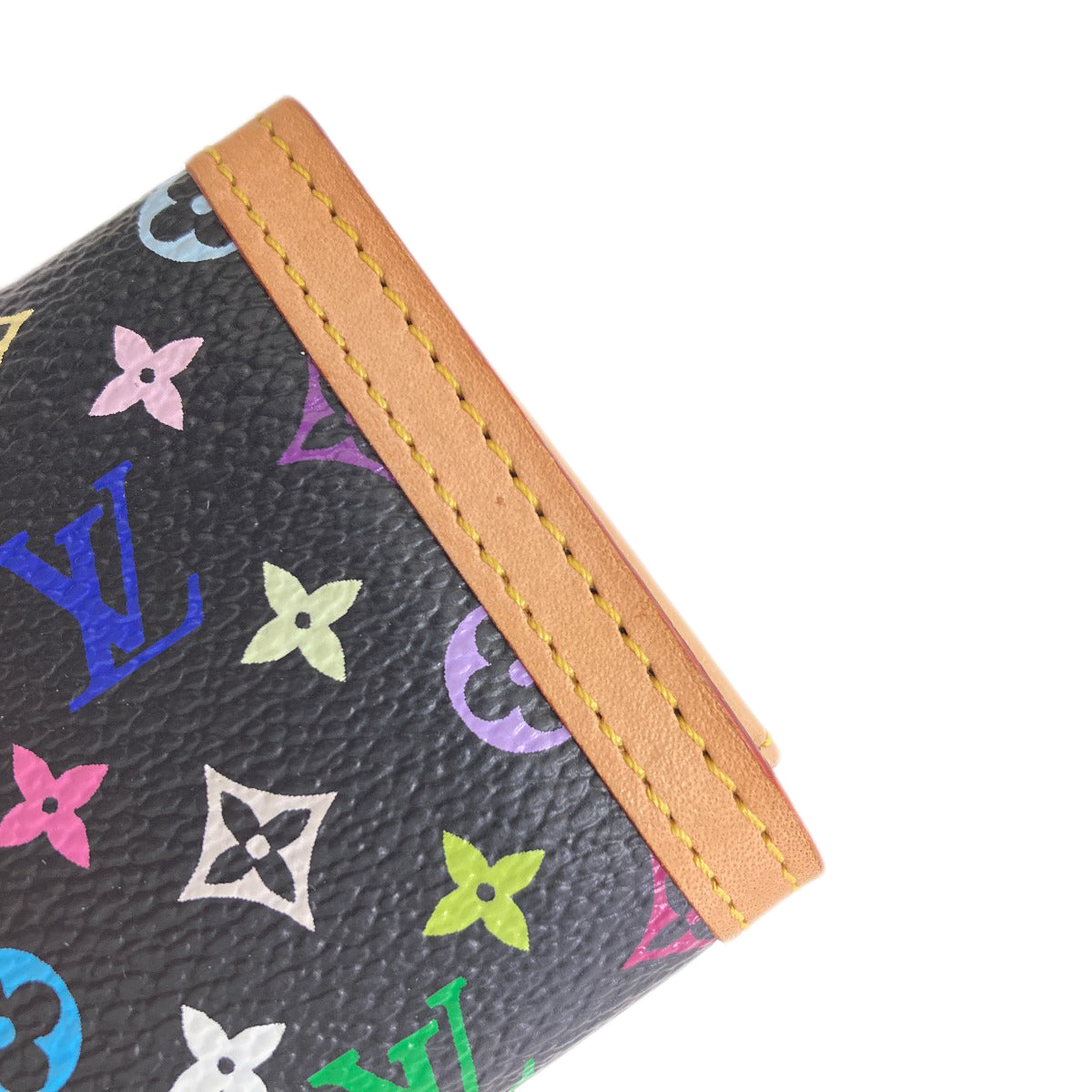LOUIS VUITTON M92656 Portonet Plat coin purse Monogram Multicolore canvas Ladies [Used]