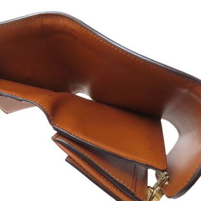 CELINE Triomphe Tri-Fold Wallet Bifold Wallet with Coin Pocket Canvas LeatherLadies [Used]
