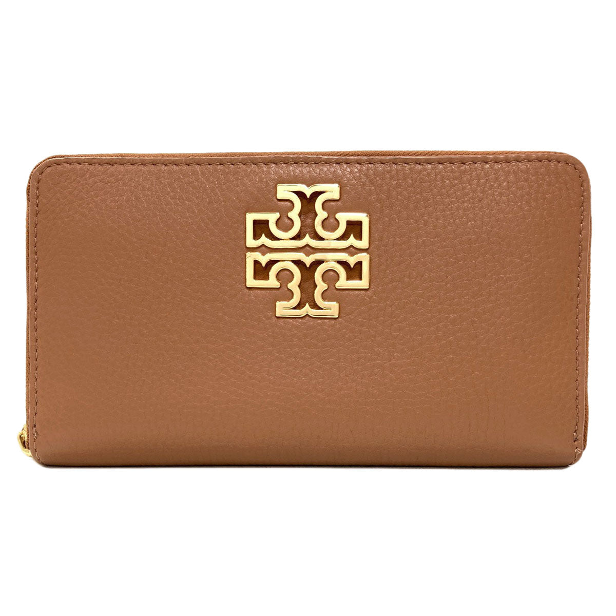 Tory Burch Zip Around Britain Zip Long wallet (with coin pocket) Leather Ladies [Used]