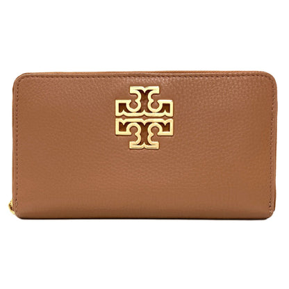 Tory Burch Zip Around Britain Zip Long wallet (with coin pocket) Leather Ladies [Used]