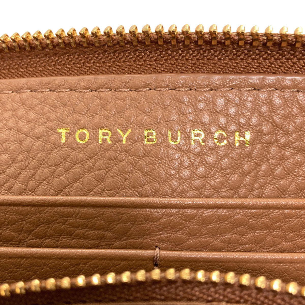 Tory Burch Zip Around Britain Zip Long wallet (with coin pocket) Leather Ladies [Used]