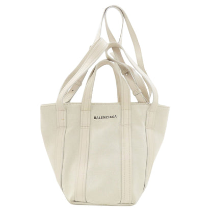 BALENCIAGA 672793 Everyday XS North-South 2WAY Shoulder Bag Canvas Ladies [Used]