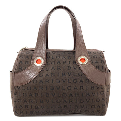 BVLGARI Logo mania Handbag Canvas Ladies [Used]