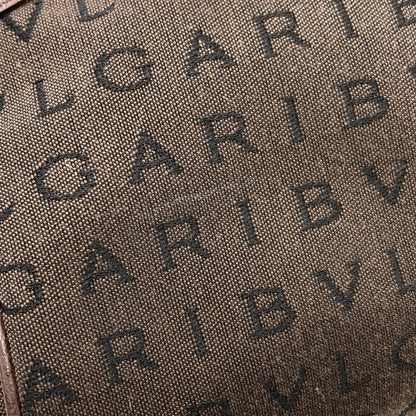 BVLGARI Logo mania Handbag Canvas Ladies [Used]