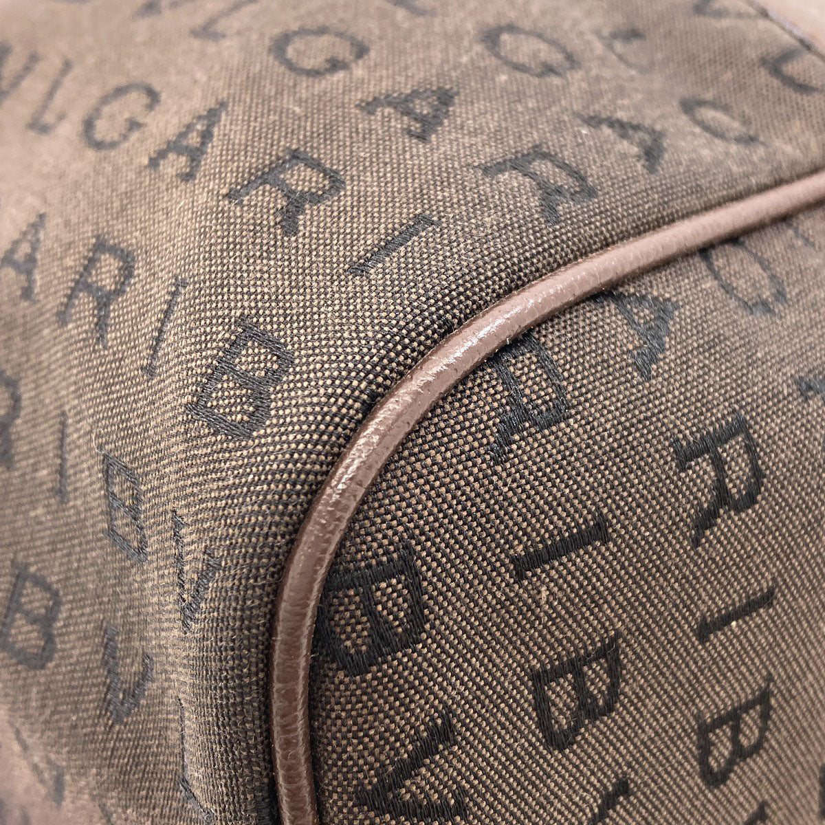 BVLGARI Logo mania Handbag Canvas Ladies [Used]