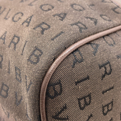 BVLGARI Logo mania Handbag Canvas Ladies [Used]