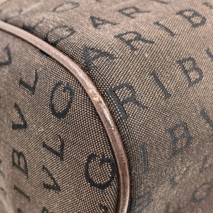 BVLGARI Logo mania Handbag Canvas Ladies [Used]