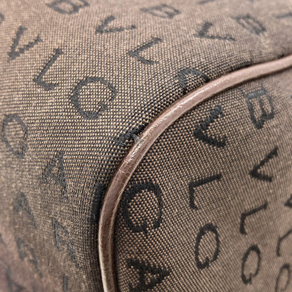 BVLGARI Logo mania Handbag Canvas Ladies [Used]