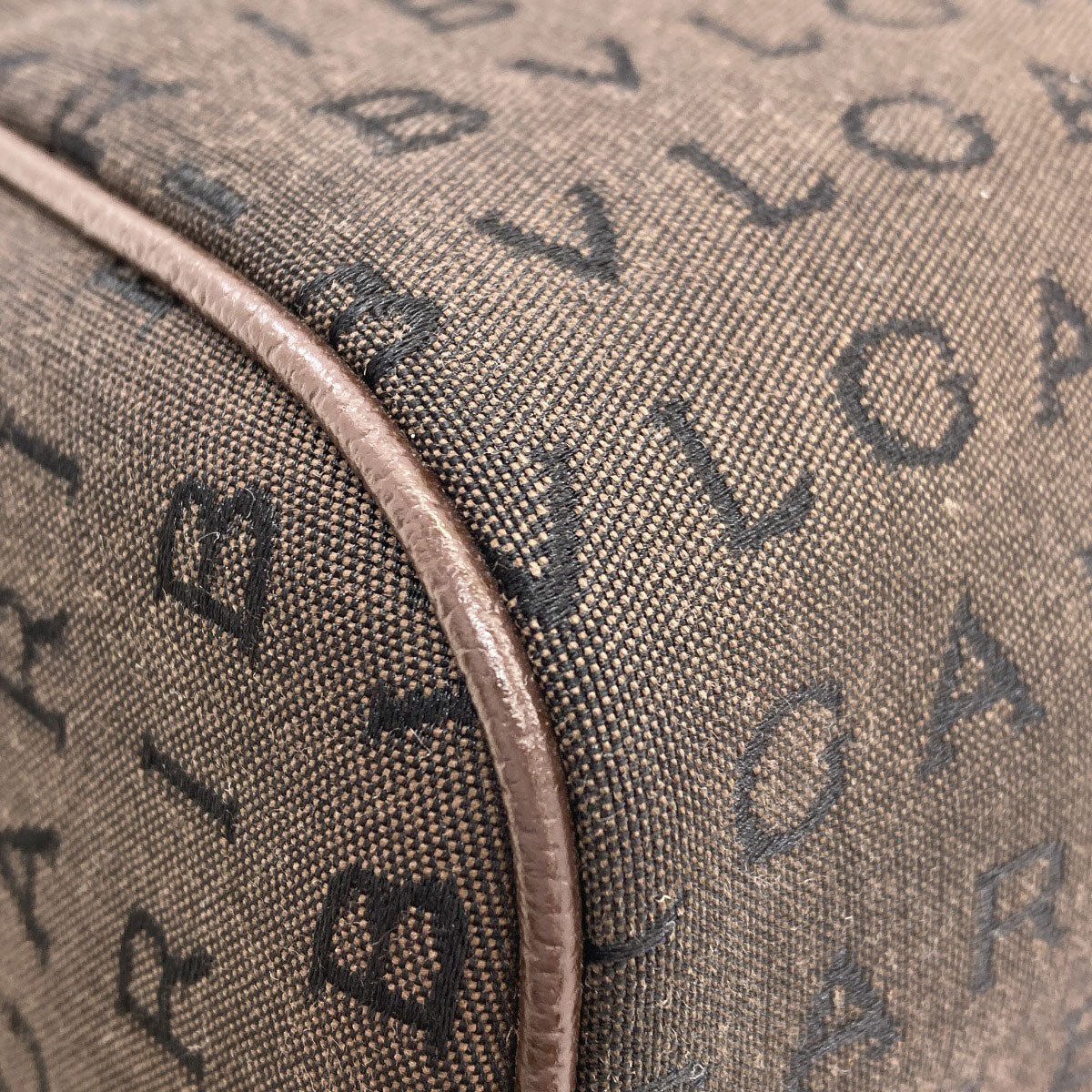 BVLGARI Logo mania Handbag Canvas Ladies [Used]