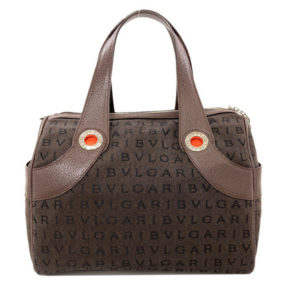 BVLGARI Logo mania Handbag Canvas Ladies [Used]