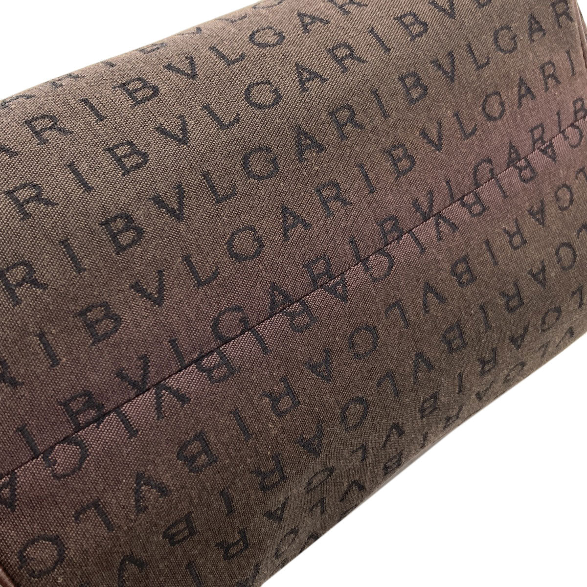 BVLGARI Logo mania Handbag Canvas Ladies [Used]