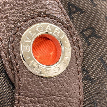 BVLGARI Logo mania Handbag Canvas Ladies [Used]