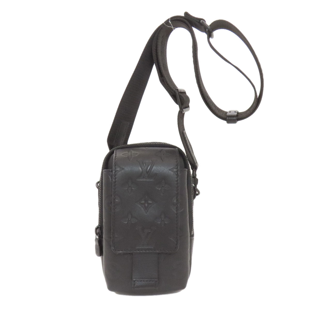 LOUIS VUITTON M81313 Double phone pouch Shoulder Bag Monogram shadow Ladies [Used]