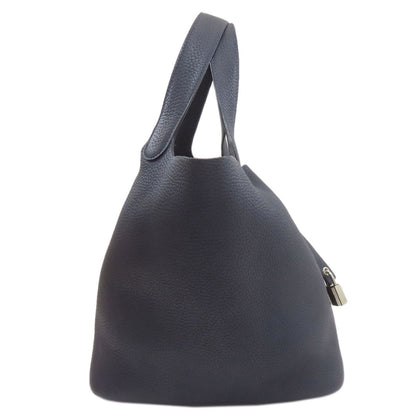 HERMES Picotin Lock MM SilverHardware Handbag Taurillon Clemence Ladies [Used]