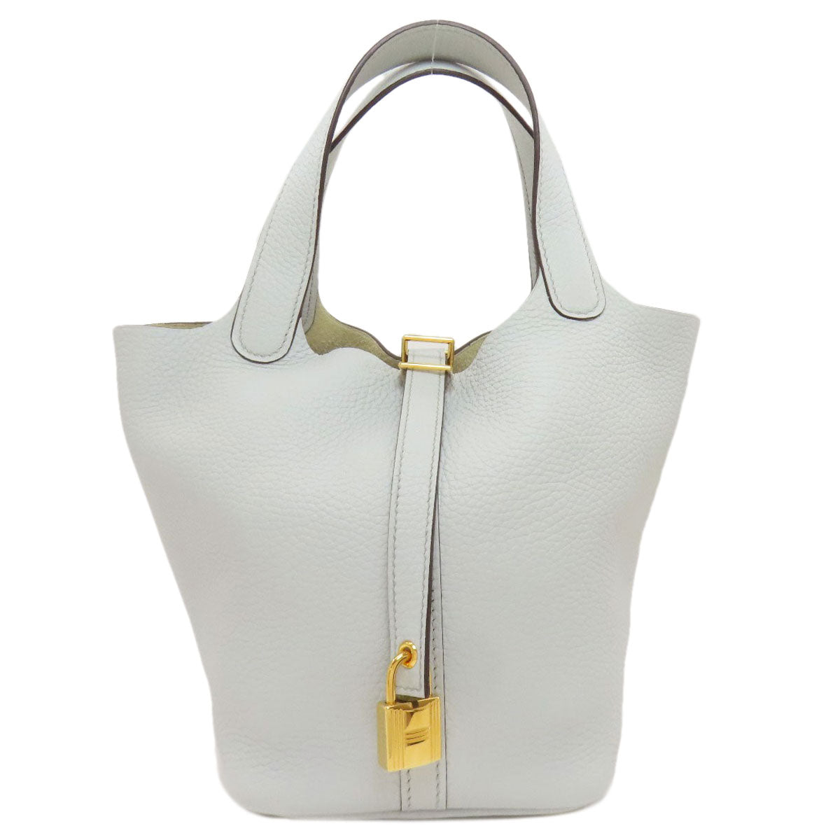 HERMES Picotin Lock PM GoldHardware Handbag Taurillon Clemence Ladies [Used]