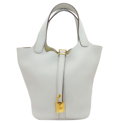 HERMES Picotin Lock PM GoldHardware Handbag Taurillon Clemence Ladies [Used]