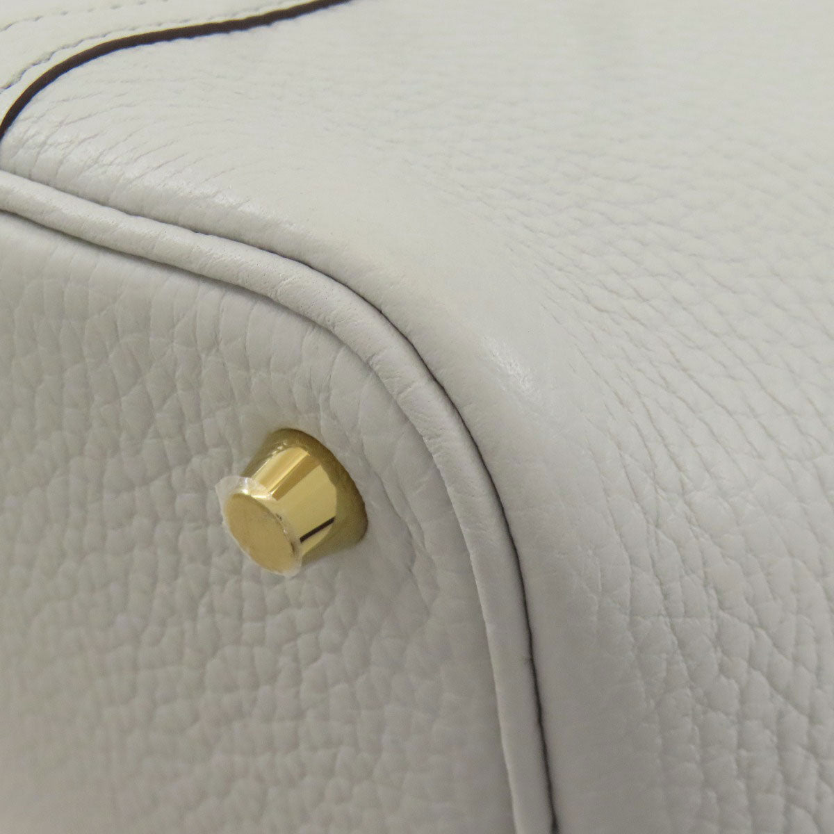 HERMES Picotin Lock PM GoldHardware Handbag Taurillon Clemence Ladies [Used]