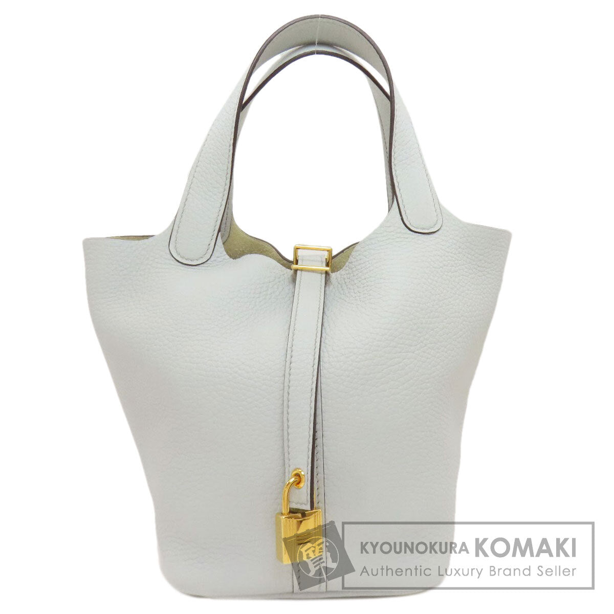 HERMES Picotin Lock PM GoldHardware Handbag Taurillon Clemence Ladies [Used]