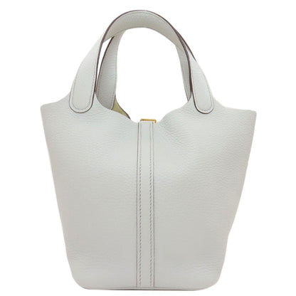 HERMES Picotin Lock PM GoldHardware Handbag Taurillon Clemence Ladies [Used]