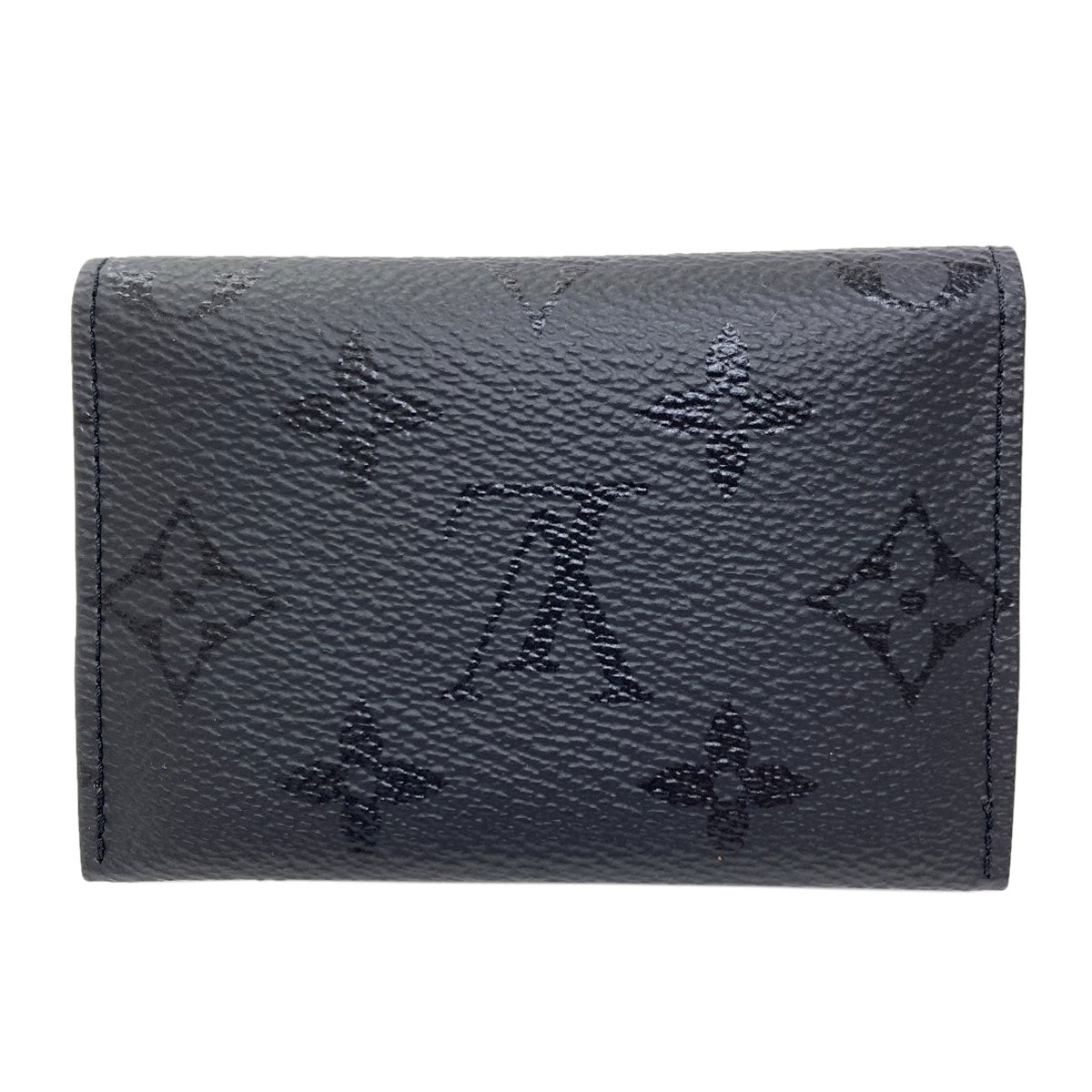 LOUIS VUITTON M26733 Slim Porte Cartes Card Case Monogram Midnight mens [Used]