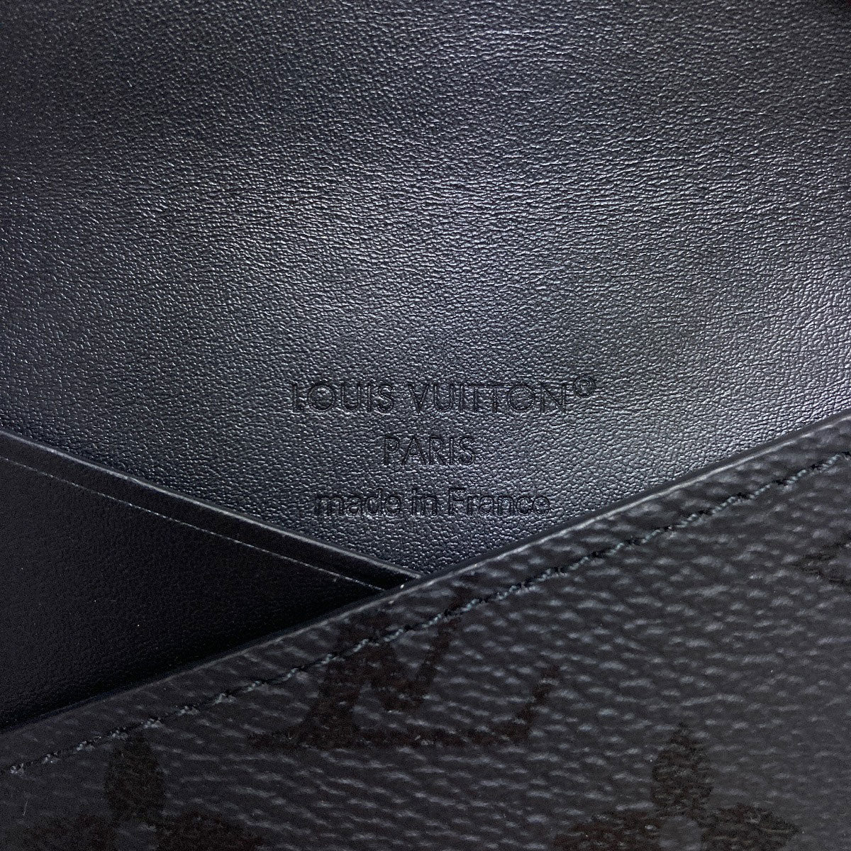 LOUIS VUITTON M26733 Slim Porte Cartes Card Case Monogram Midnight mens [Used]