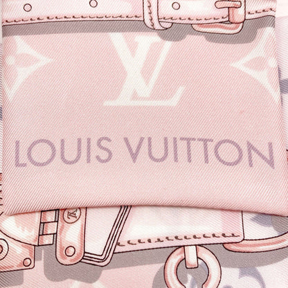 LOUIS VUITTON M70637 Bando Confidential Scarf Silk Ladies [Used]
