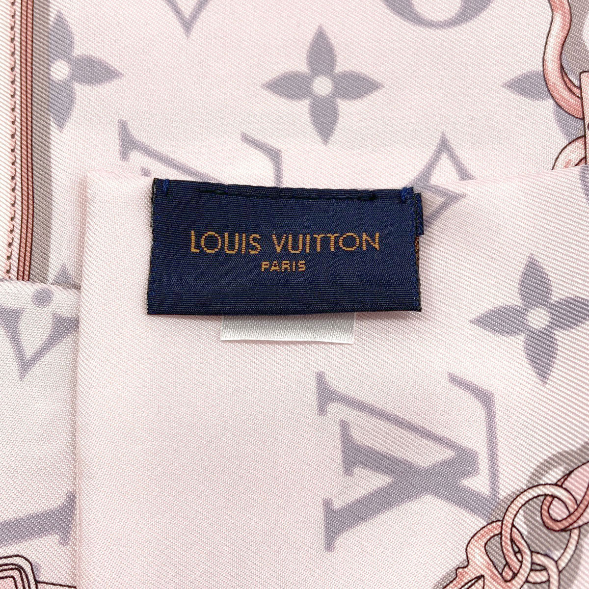 LOUIS VUITTON M70637 Bando Confidential Scarf Silk Ladies [Used]