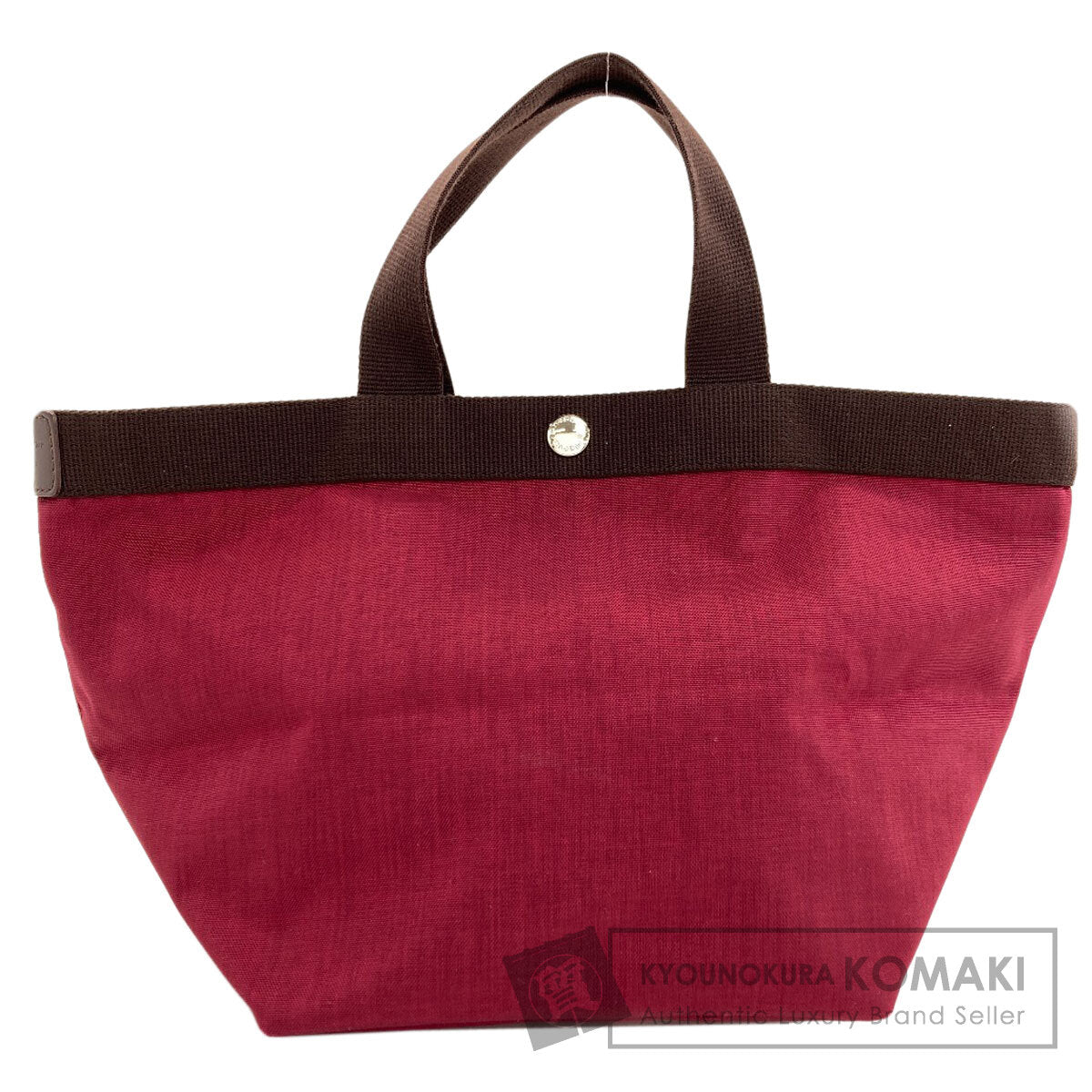 Herve Chapelier Boat-shaped tote Handbag Canvas Ladies [Used]