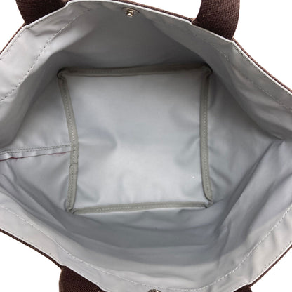 Herve Chapelier Boat-shaped tote Handbag Canvas Ladies [Used]