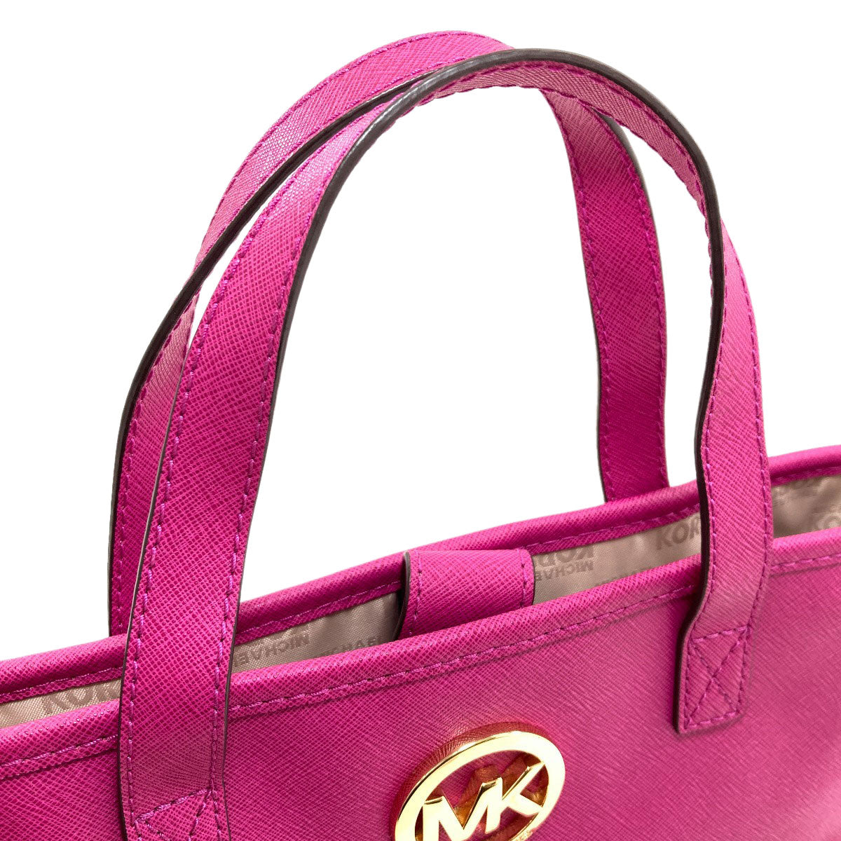 Michael Kors Logo Hardware Handbag PVC Ladies [Used]