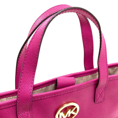 Michael Kors Logo Hardware Handbag PVC Ladies [Used]