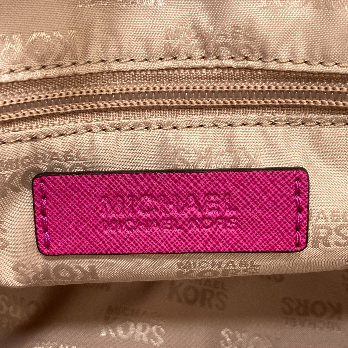 Michael Kors Logo Hardware Handbag PVC Ladies [Used]